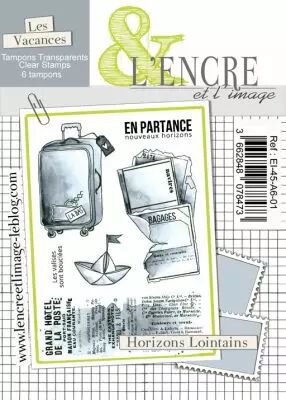Tampon clear : Horizons Lointains - L\'Encre et l\'Image