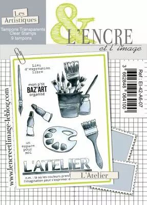 Tampon clear - L\'Atelier - L\'Encre et l\'Image