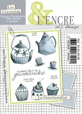 Tampon clear - La Gourmandise - L\'Encre et l\'Image