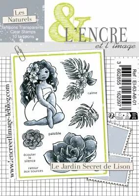 Tampon clear - Le Jardin Secret de Lison - L\'Encre et l\'Image