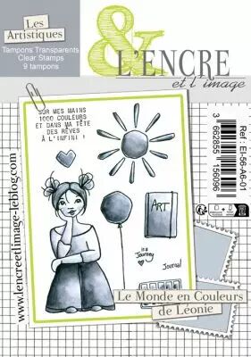 Tampon clear - Le Monde en Couleurs de Leonie