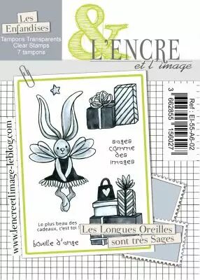 Tampon clear - Les Longues Oreilles sont tres Sages - L\'Encre et l\'Image