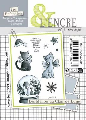 Tampon clear - Les Mallow au Clair de Lune - L\'Encre et l\'Image