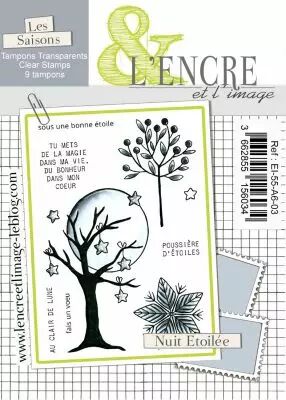 Tampon clear - Nuit Etoil�e - L\'Encre et l\'Image