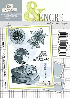 Tampon clear - Perdre le nord - L\'Encre et l\'Image