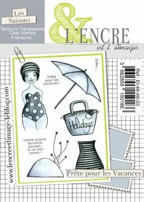 Tampon clear - Prete pour les Vacances - L\'Encre et l\'Image