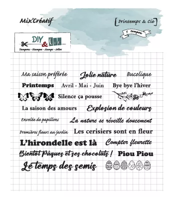Tampon clear : Printemps et cie