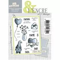 Tampon clear - Que du love - L\'Encre et l\'Image