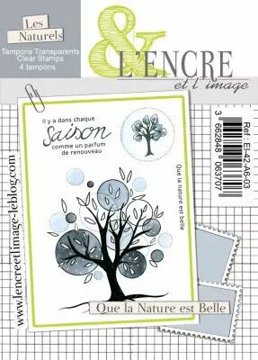 Tampon clear - Que la Nature est Belle - L\'Encre et l\'Image