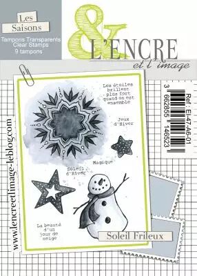 Tampon clear - Soleil Frileux - lencreetlimage