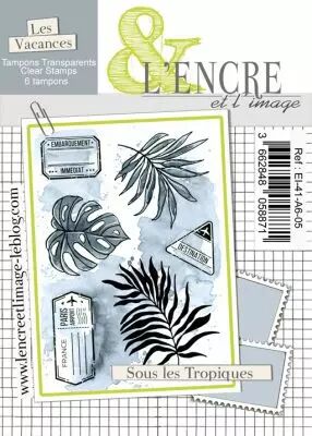 Tampon clear - Sous les Tropiques - L\'Encre et l\'Image
