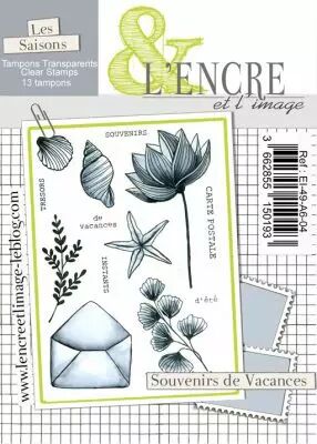 Tampon clear - Souvenirs de Vacances - L\'Encre et l\'Image