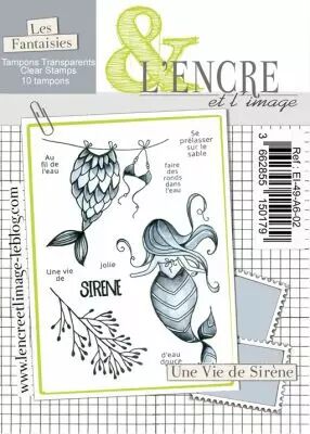 Tampon clear - Une Vie de Sirene - L\'Encre et l\'Image