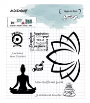 Tampon clear : Yoga et Zen