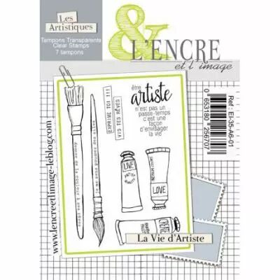 TAMPON CLEAR A6 LA VIE D\'ARTISTE