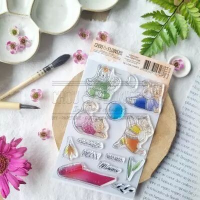 TAMPON CLEAR A6 LES CHATONS YOGA