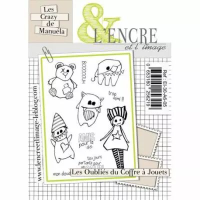 TAMPON CLEAR A6 LES OUBLIES DU COFFRE A JOUETS