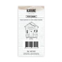 Tampon clear Sable d\'or Petite cabane - Les Ateliers de Karine