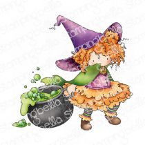 tampon monté sur mousse Tiny Townie Wanda the Witch & Her Cauldron