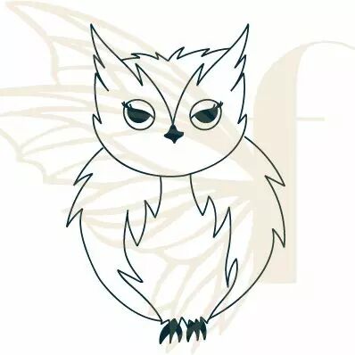 Tampon non mont� - hibou