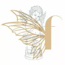 Tampon non mont&eacute; - Statue ange