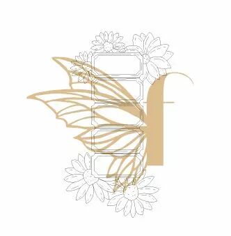 Tampon non mont� - tickets fleuris