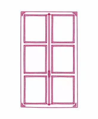 TAMPON NON MONTE FENETRE 5,5 X 9,3 CM