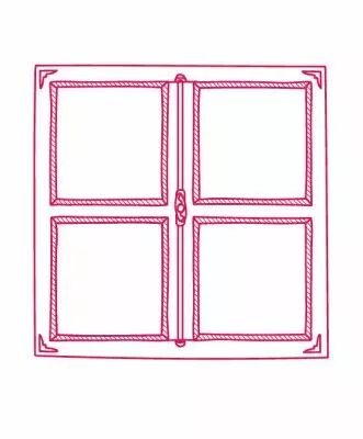 TAMPON NON MONTE FENETRE 7,7 X 7,7 CM