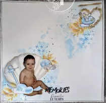 Tampon non monté feuillage