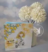 TAMPON NON MONTE FILLE AU SCOOTER