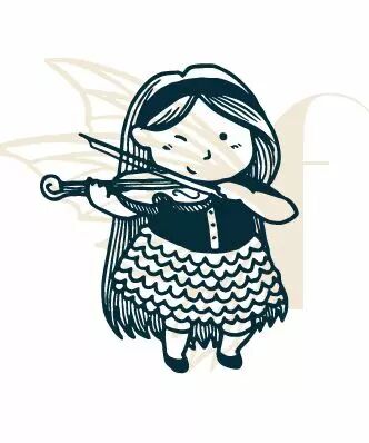 TAMPON NON MONTE FILLE AU VIOLON