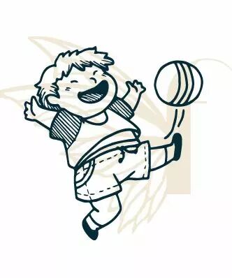 TAMPON NON MONTE GARCON ET SON BALLON
