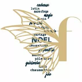 TAMPON NON MONTE TEXTE NOEL