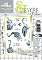 Tampon transparent - Les Mallow entrent en scène - L\'Encre et l\'Image