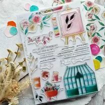 Tampon transparent A4 JARDIN D\'ARTISTE