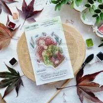 TAMPON TRANSPARENT A7 FILLE D\'AUTOMNE BOI105