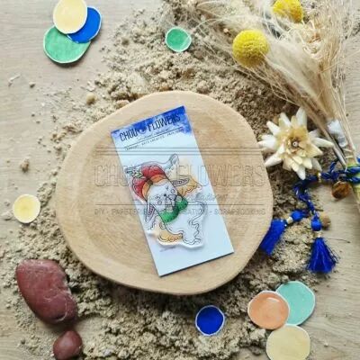 TAMPON TRANSPARENT DOUDOU GENIE DUN102