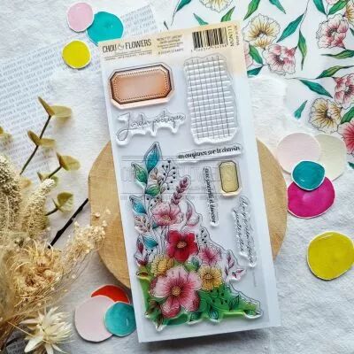 Tampon transparent JARDIN POETIQUE