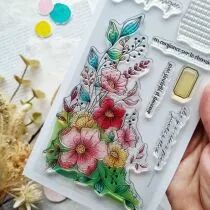 Tampon transparent JARDIN POETIQUE