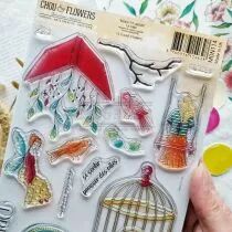 Tampon transparent LA CAGE