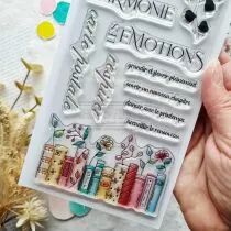 Tampon transparent LES MOTS PRINTEMPS