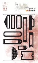 Tampon transparent Multi-&eacute;tiquettes