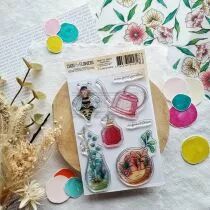 Tampon transparent ORGANIC LOVE