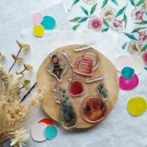 Tampon transparent ORGANIC LOVE