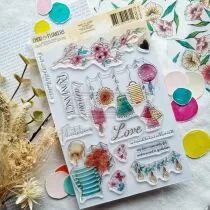 Tampon transparent ROMANCE