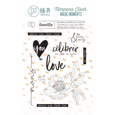 Tampons clear C�l�brer l\'amour - HA PI Little Fox