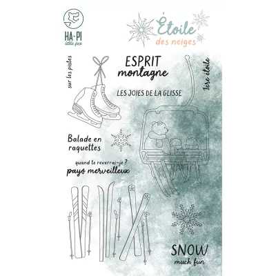 Tampons clear Esprit montagne