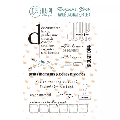 Tampons clear Jour apr�s jour - HA PI Little Fox