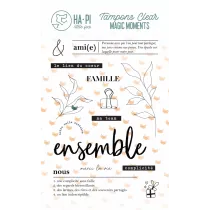Tampons clear Le lien du coeur - HA PI Little Fox