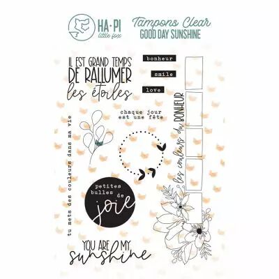 Tampons clear Les couleurs du bonheur - HA PI Little Fox